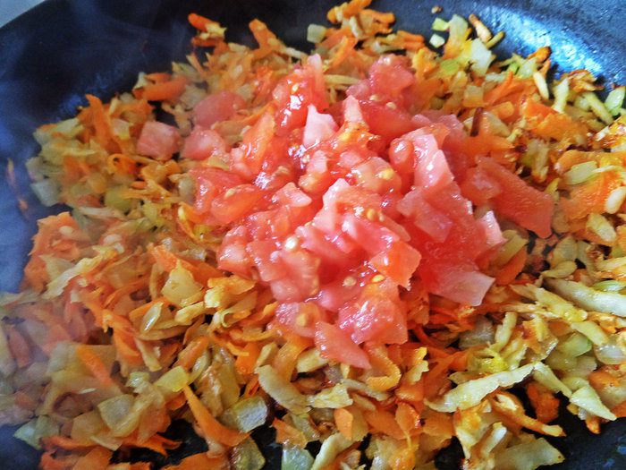 Гречка с мясом и корнеплодами