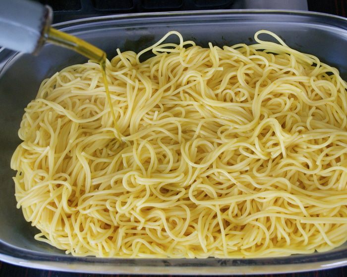 Колобки из спагетти (arancini di spaghetti)