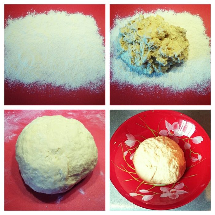 Творожные булочки с шафраном