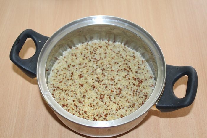 Запеканка из кабачка и киноа