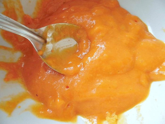 Тыквенный пирог с облепихой для Снежинки Татьяны