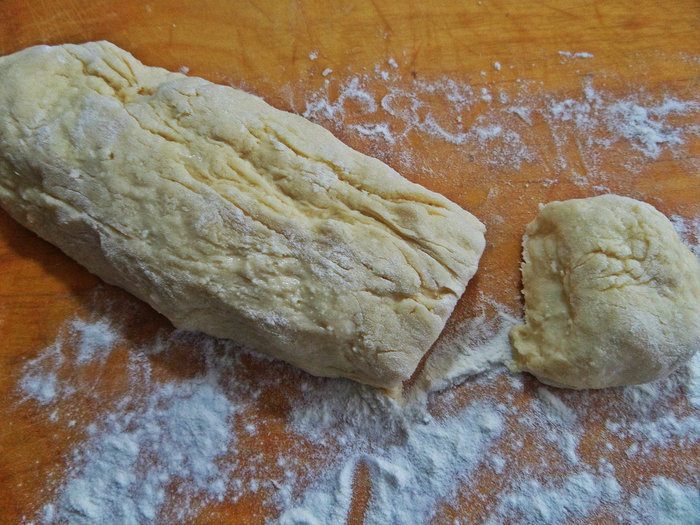 Булочки с начинкой на творожном тесте