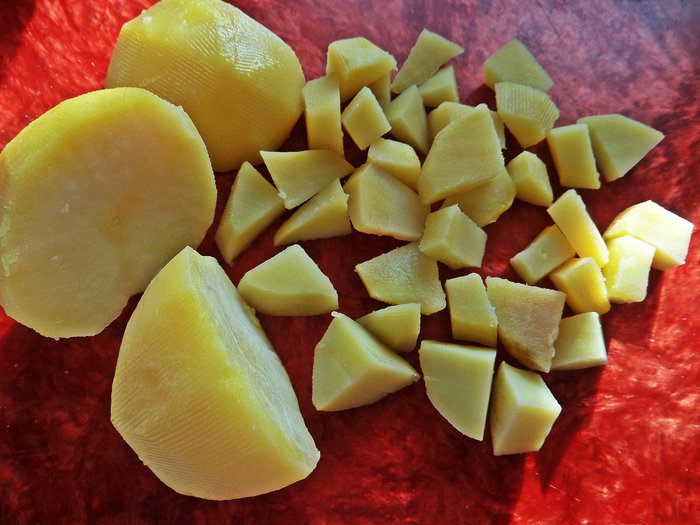 Постный суп с фасолью и овощами