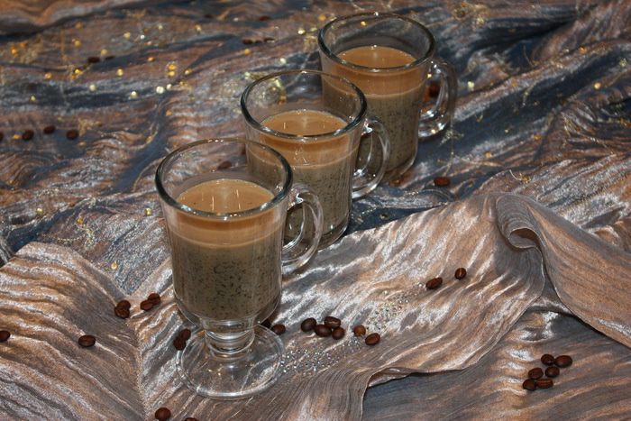 Кофе гляссе со страчателлой