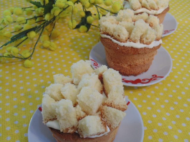 Маффины &amp;quot;Мимоза&amp;quot;