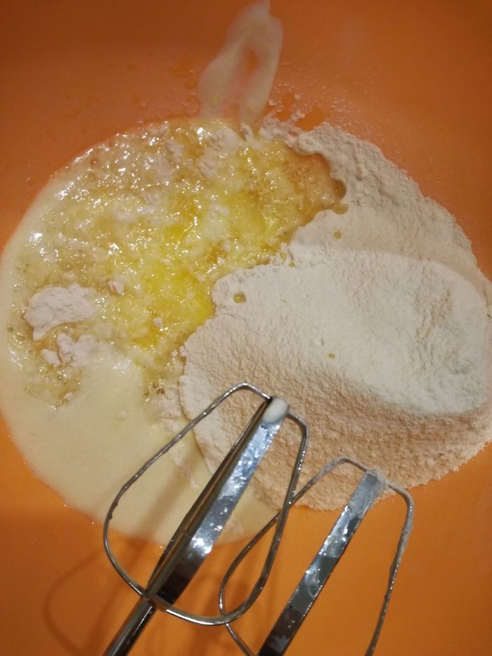 Пирог с черникой и брусникой