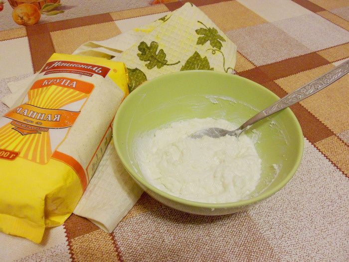 Хлеб на манной каше