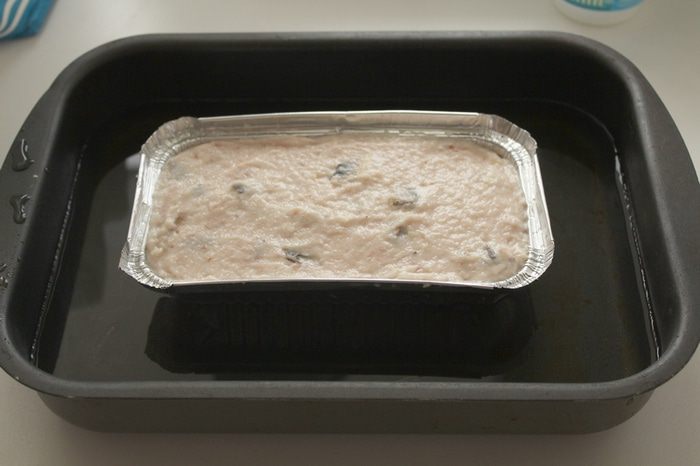 Террин из курицы с грибами 