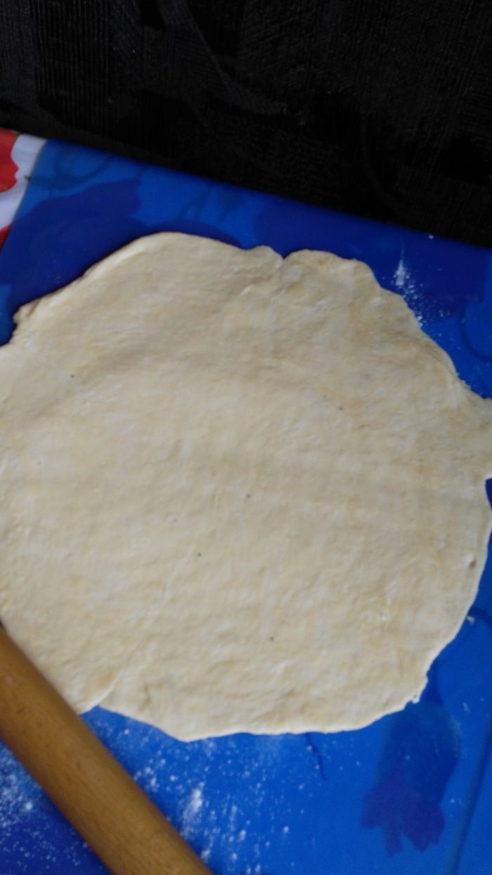 Яблочное кольцо со сливочным сыром