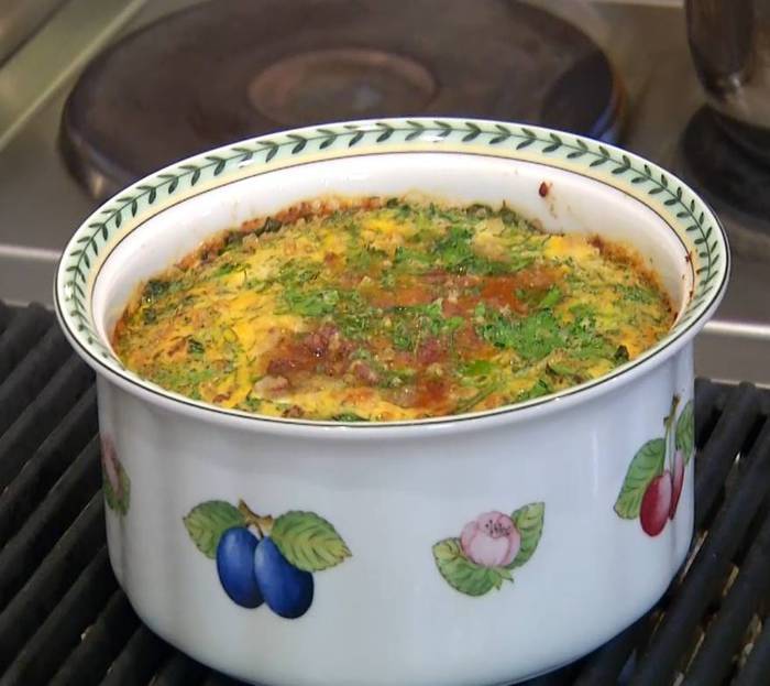 Мясная запеканка по-грузински