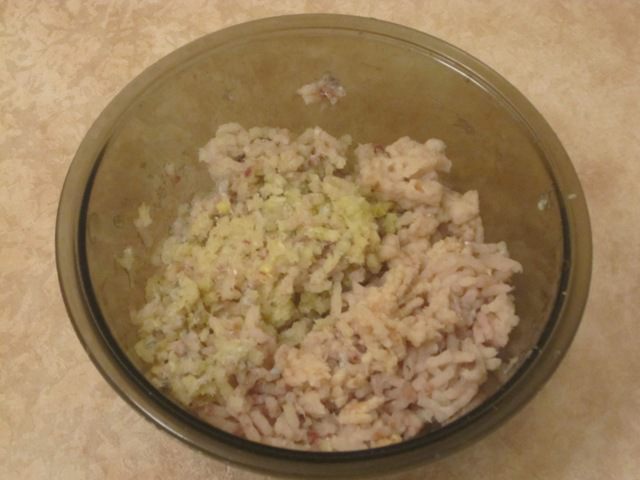 Суфле рыбное с капустой