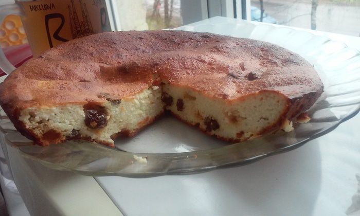 Творожная запеканка с манкой