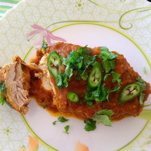 Куриные грудки с карри