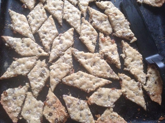 Быстрое печенье с изюмом и орехами