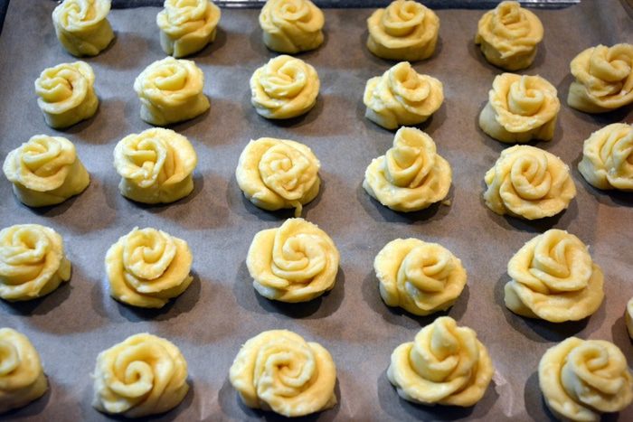 Печенье &amp;quot;Творожные розочки&amp;quot;