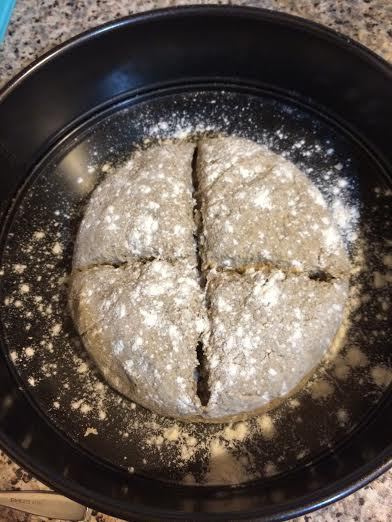 Irish Soda Bread (Ирландский хлеб из ржаной муки)