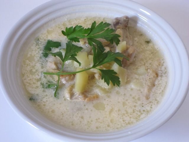 Суп с курицей