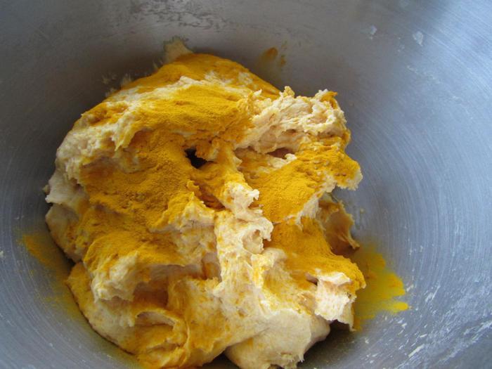 Бублики с тыквой и куркумой
