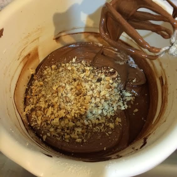 Брауни с грецким орехом
