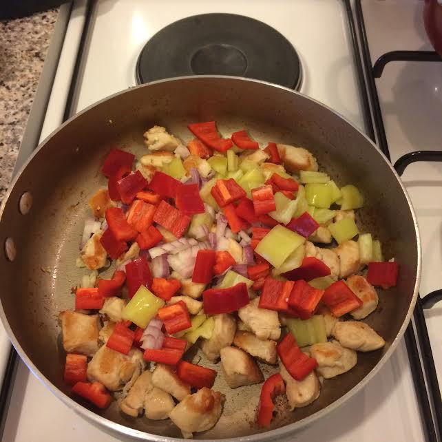 Курица с кешью