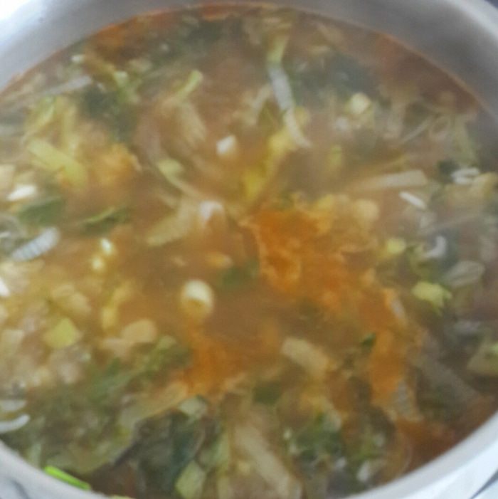 Деревенские щи