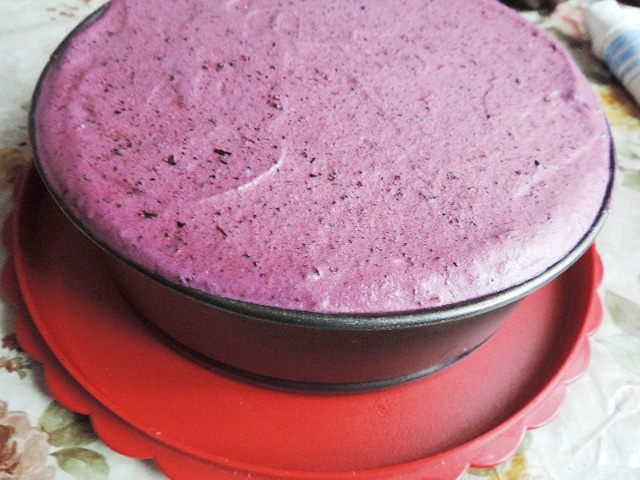 Торт-мусс &amp;quot;Черничный каприз&amp;quot;