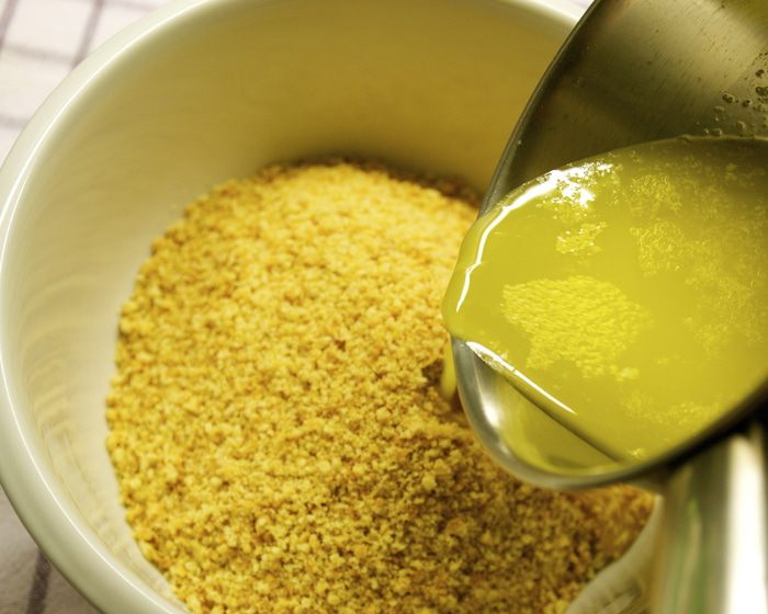 Чизкейк на рикотте с апельсинами