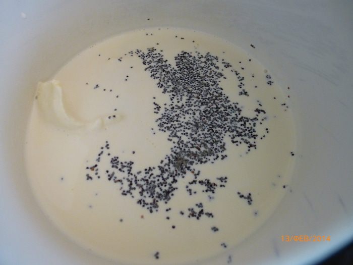 Спагетти с малиной в сливочно-медовом соусе