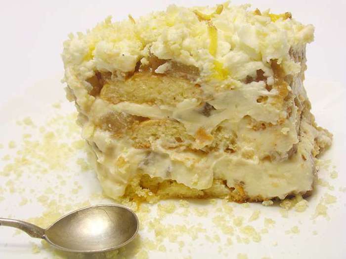 Тирамису &amp;quot;Пряная груша&amp;quot; (без яиц)