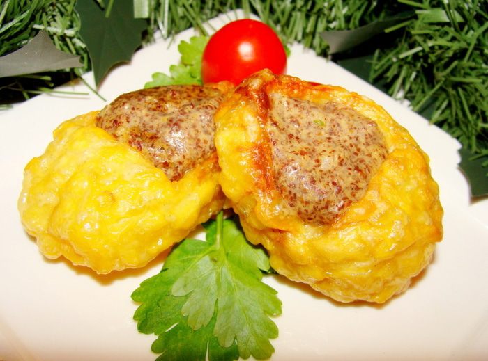 Лапоточки из картофеля с &amp;quot;Махезой&amp;quot;