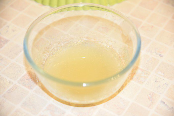 Шарлотта с манго