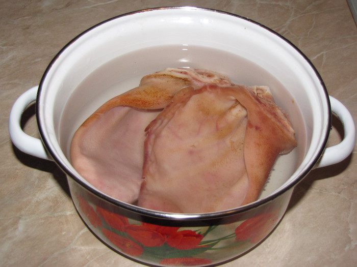 Прессованные свиные уши