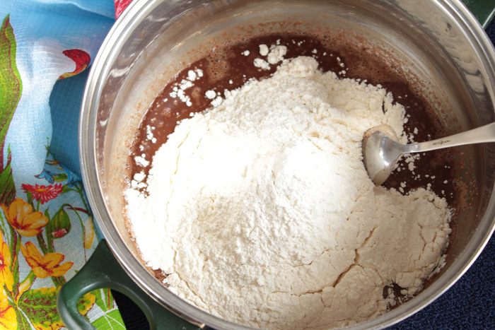 Пирожное «Кунжутный кофе»