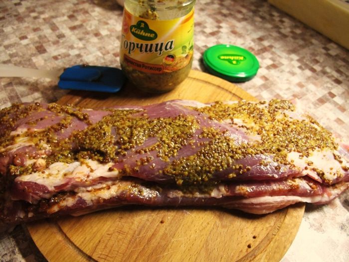 Рулет из свиной пашинки