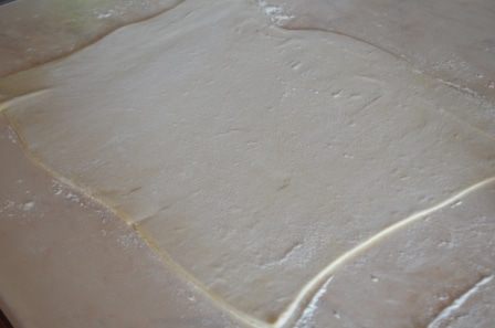 Воскресный пирог с красной рыбой и картофелем