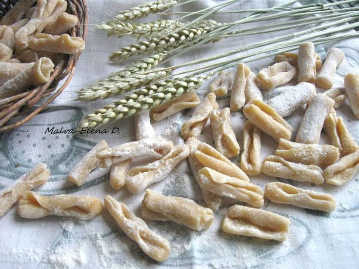 Паста с цукини, маринованными в лимонном соке