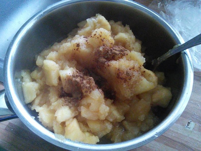 Закрытый яблочный пирог 