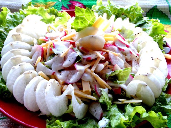 Салат &amp;quot;Два редиса&amp;quot;