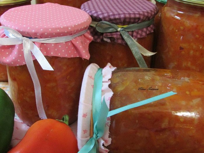 Салат с рисом (заготовка на зиму)