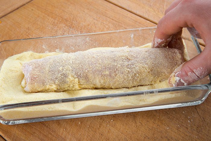 Фламенкины с начинкой из сыра, яйца и зеленого лука