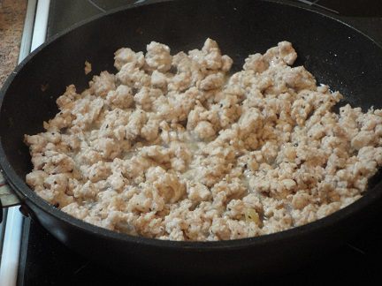 Тыквенная лодочка с мясом