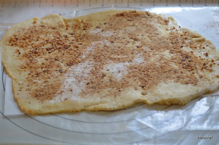 Творожно-маковый рулет