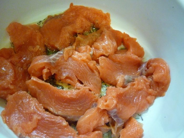 Красная рыба &amp;quot;По-сазоновски&amp;quot; с тимьяном