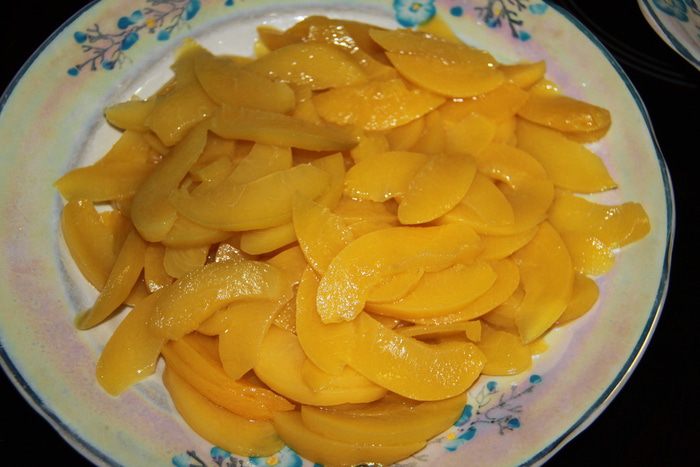 Персиковый тирамису