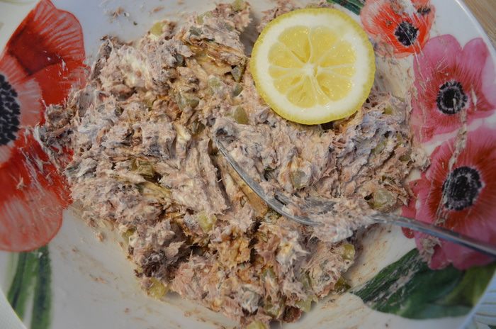 Паста из тунца