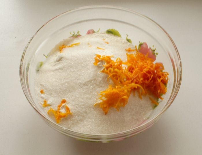 Апельсиновый кекс на белках