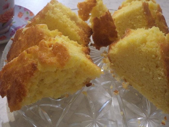 Лимонный  кекс