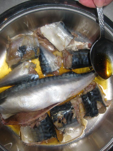 Скумбрия горячего копчения