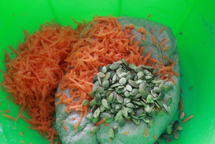 Хлеб с морковью