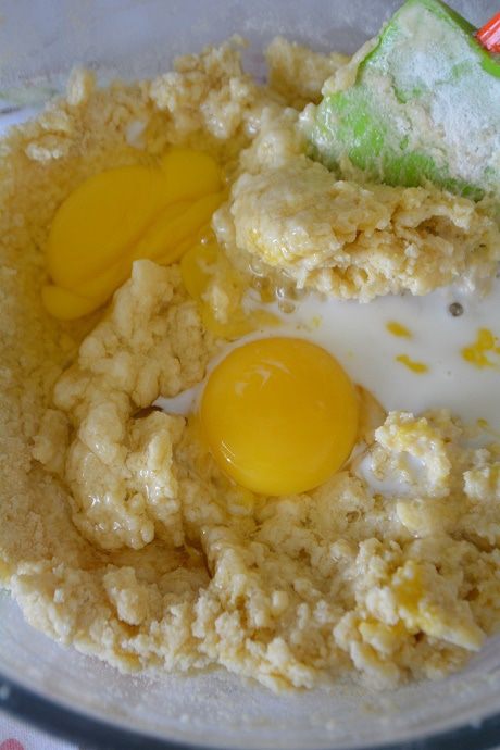 Пирог с абрикосами